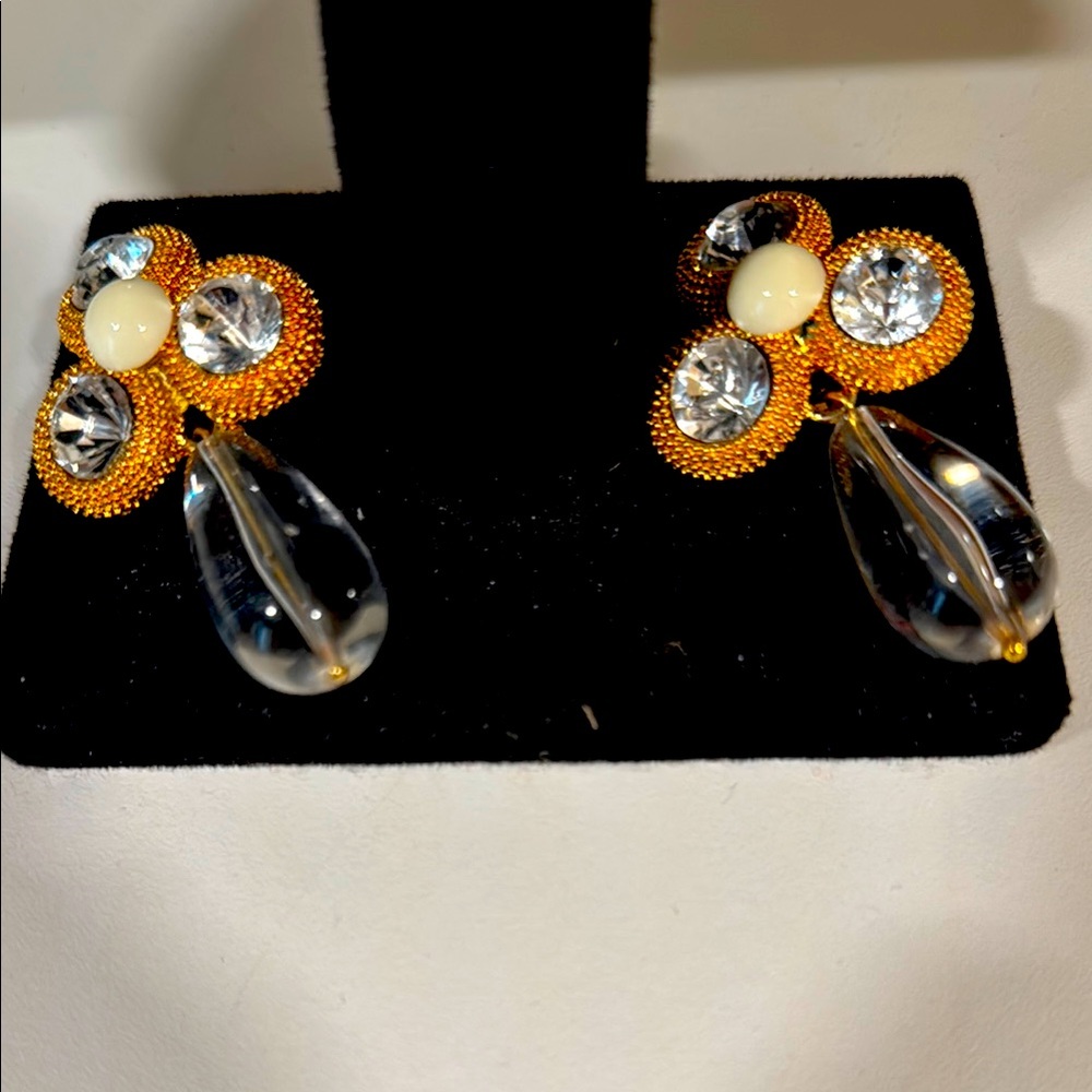 Scaasi Drop Earrings